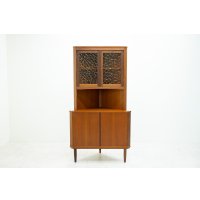 Teak Corner Cabinet