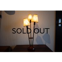 1950's 3 Shade Table Lamp