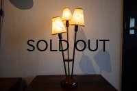 1950's 3 Shade Table Lamp
