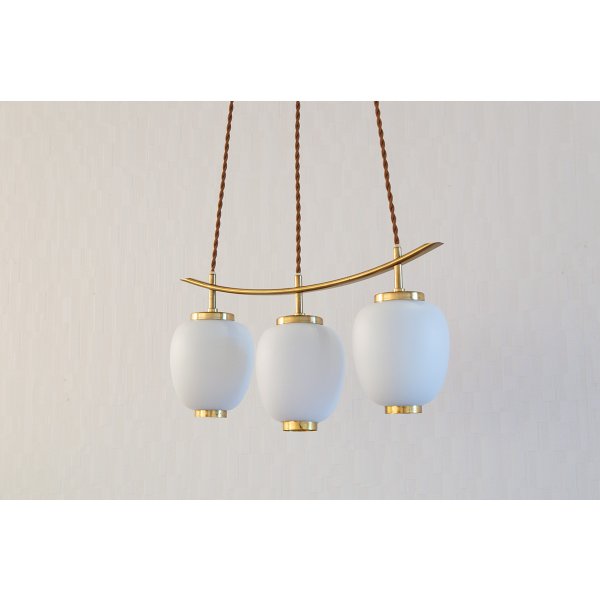 画像2: Bent Karlby 3shade Pendant Lamp