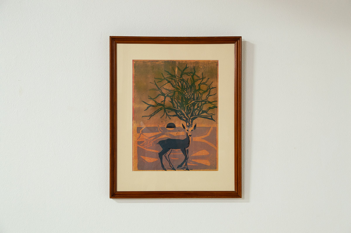 Axel Salto Lithograph / Landscape with a Deer（銀座店）