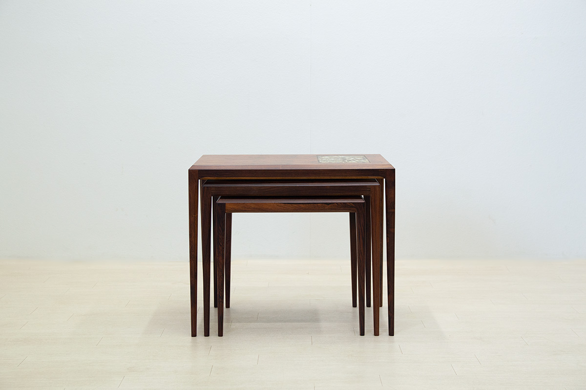 Johannes Andersen Rosewood Nest Table